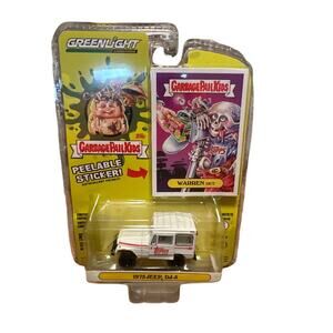 Greenlight Garbage Pail Kids 1975 Jeep DJ-5 Warren Out Topps